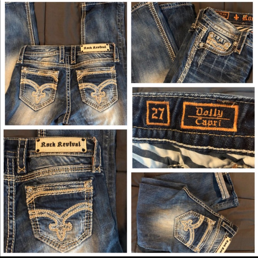 Rock Revival Capris